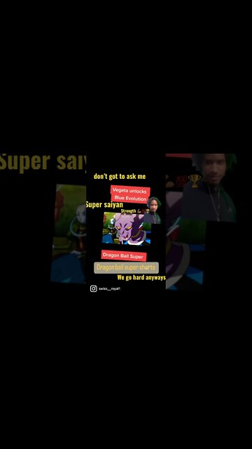 vegeta blue Super saiyan form 💥strength #shorts #anime