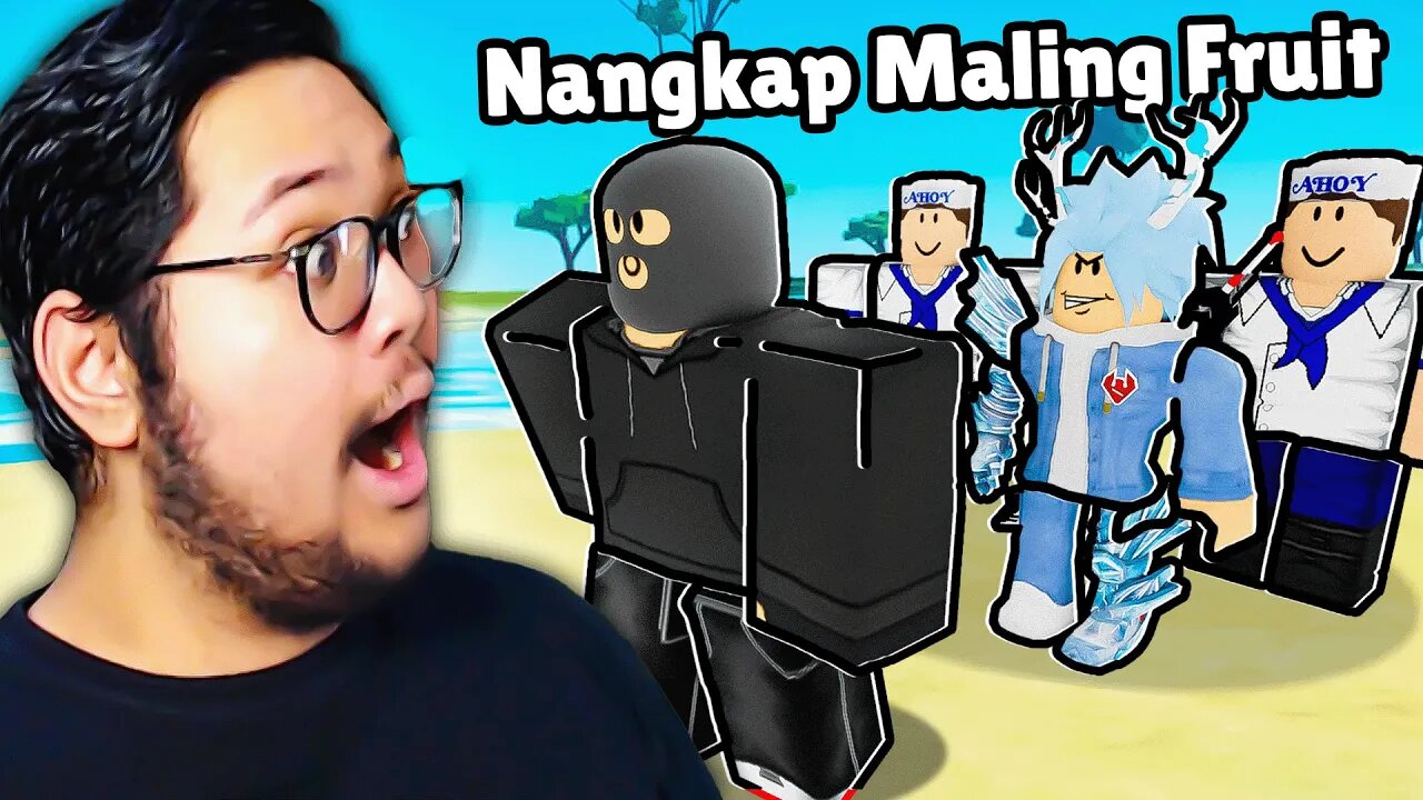 AKU BUAT TIM POLISI UNTUK CARI MALING BUAH DI BLOX FRUIT!?