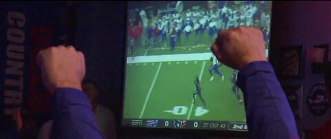 Las Vegas football fans watch NFL playoffs with Iran tensions on their minds