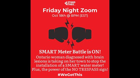 Stand4THEE Friday Night Zoom Oct 18 - Taking on the Town