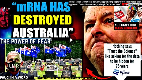 Australian Lawmakers Wake Up and Call for Worldwide mRNA Ban - "We F****d Up!"