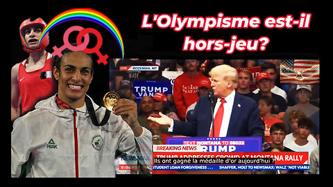 J.O de Paris / L'Olympisme est-il "hors-jeu" en France? D.TRUMP en fait "ses choux gras" ... (Hd 1080)