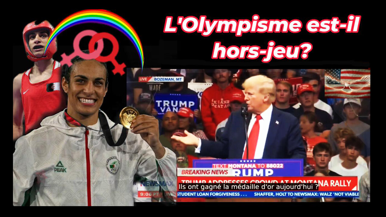 J.O de Paris / L'Olympisme est-il "hors-jeu" en France? D.TRUMP en fait "ses choux gras" ... (Hd 1080)