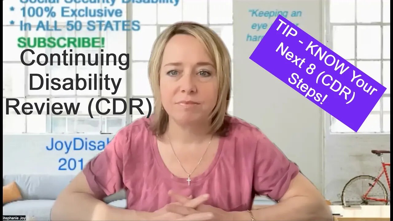 Continuing Disability Review (CDR) - Quick List - 8 Sequential Evaluation Steps in your SSD claim