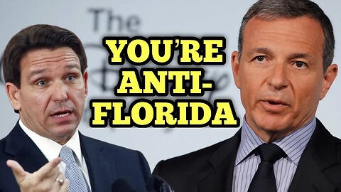 Bob Igar Slams Ron DeSantis Over Reedy Creek & Disney Parks