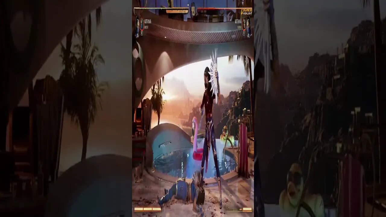 Mortal Kombat 1 2023 Beta Kitana Clips 2