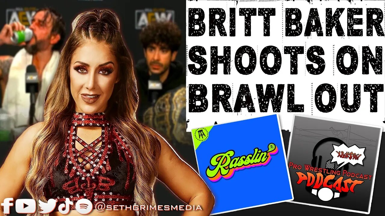 Britt Baker DMD SHOOTS on Brawl Out | Clip from Pro Wrestling Podcast Podcast #wwe aew #brittbaker