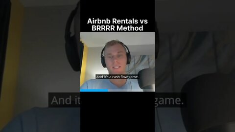 Airbnb Rentals VS BRRRR Method #airbnb #brrrrmethod #realestate