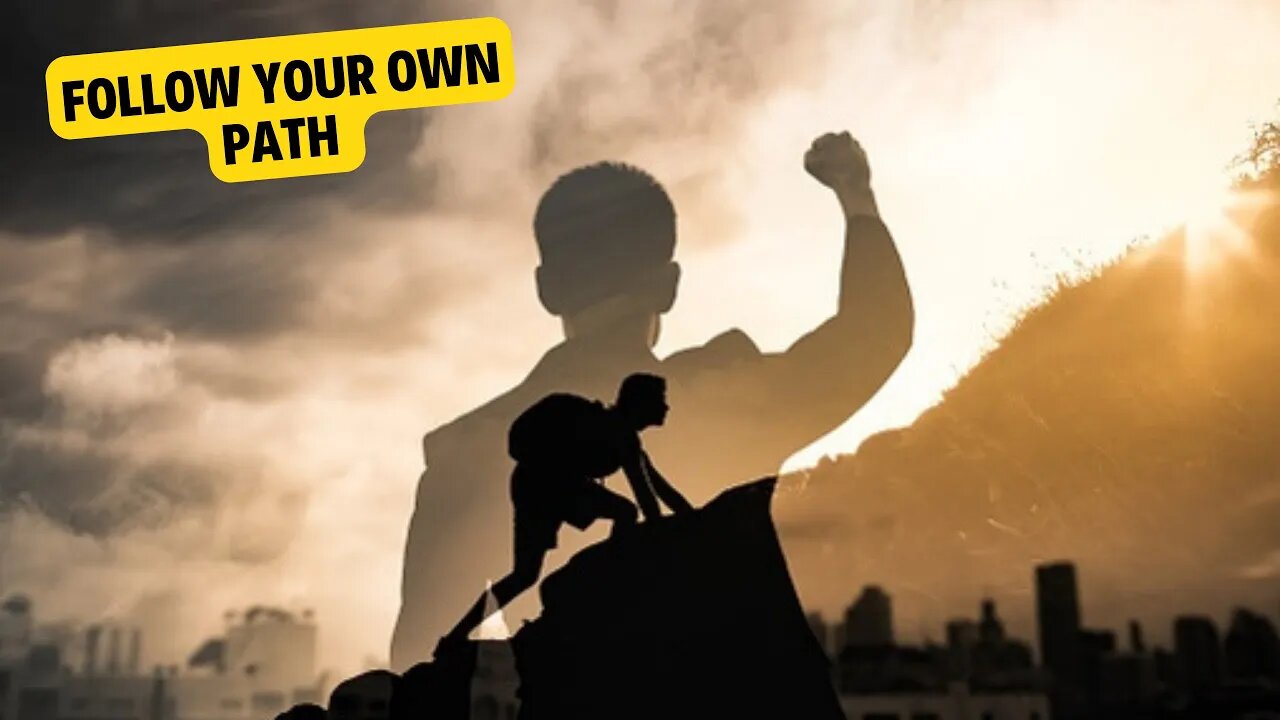 Follow Your Own Path, Let Them Talk About You (Motivational Speech)
