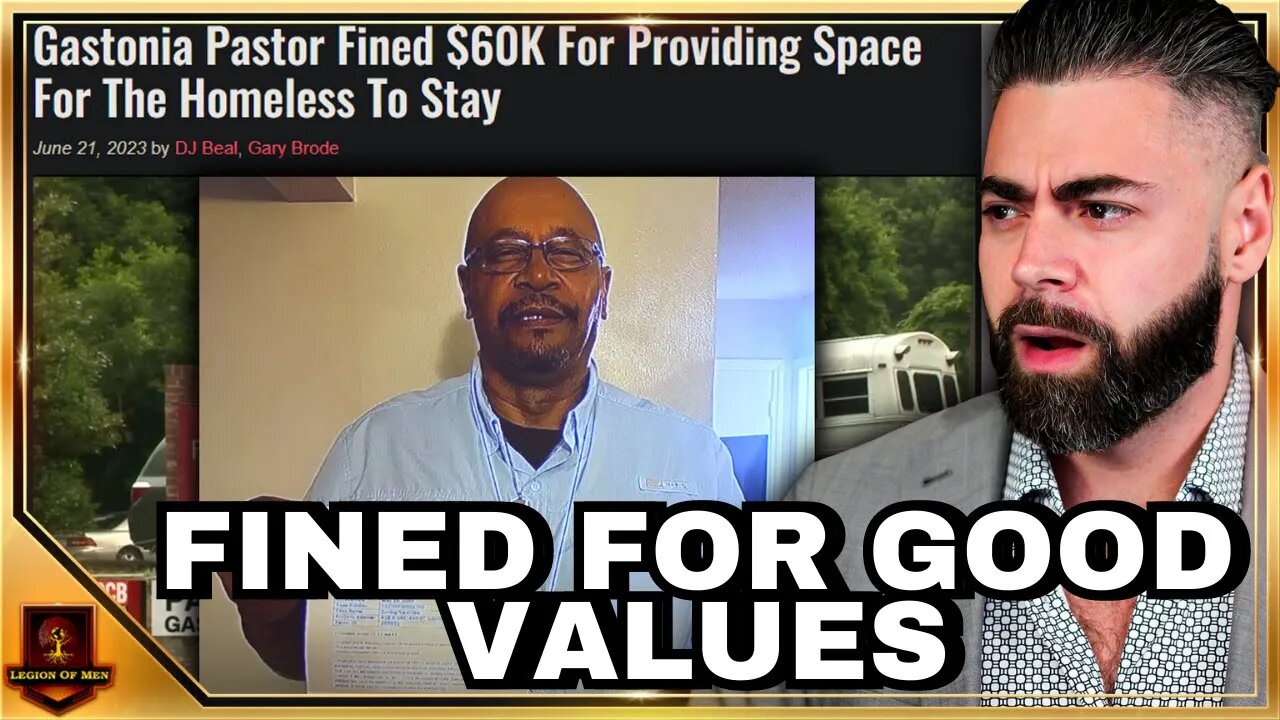 Pastor Fined For Being A GOOD Christian And Saving His Community | Authorities Get Embarrassed