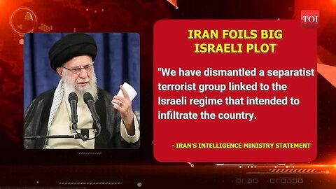 Iran 'Targets Israel' Again; Tehran Declares 'Forces Dismantled Tel Aviv-Linked Outfit'