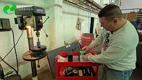 Drill Press Meets Wind Turbine