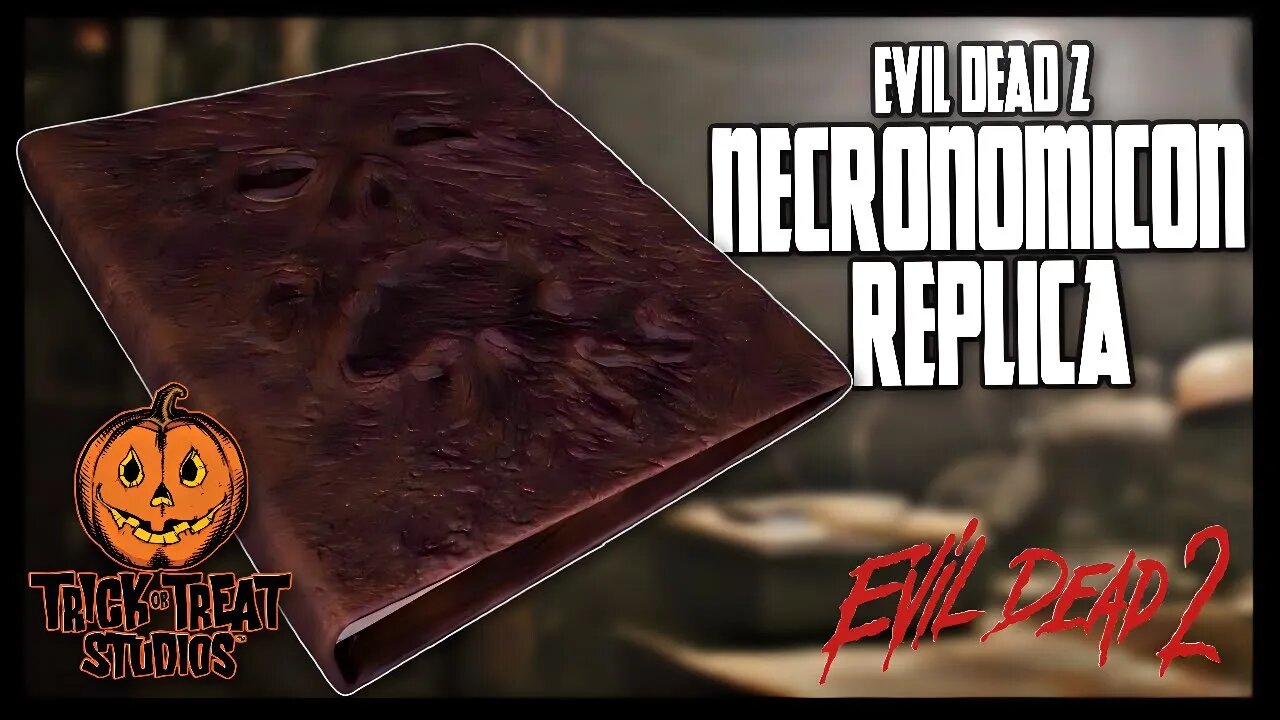 Trick Or Treat Studios Evil Dead 2 Necronomicon The Book Of The Dead Prop Replica @TheReviewSpot