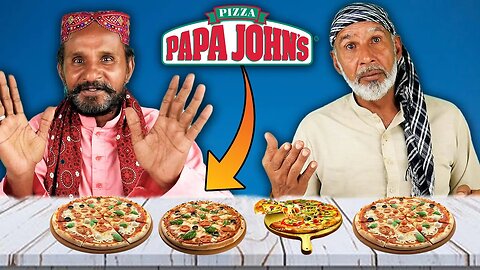 Tribal People Experience Dining at Papa Johns for the first time!