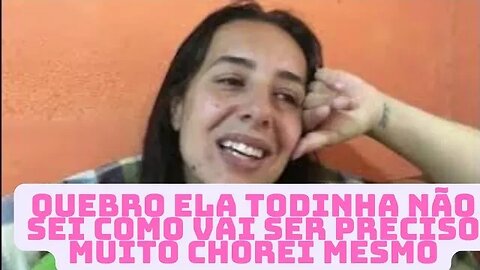 É minha gente tem dia que desanima - Chorei mesmo- Vlog