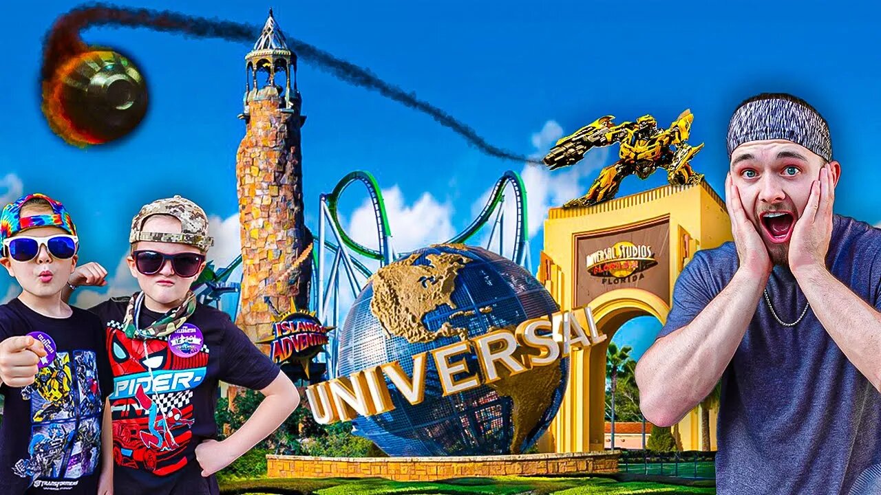 Florida Vacation At Universal Studios Orlando Resort | You Won't Believe What Happened | PART 1