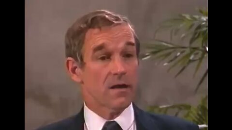 A young Ron Paul discussing the FBI spy games since inception