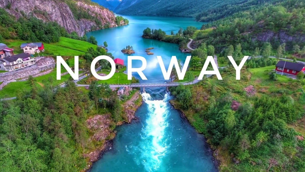 Norway 4K - Scenic Relaxation Film with Calming Music
