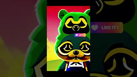 Tom Nook AI Portrait #shorts