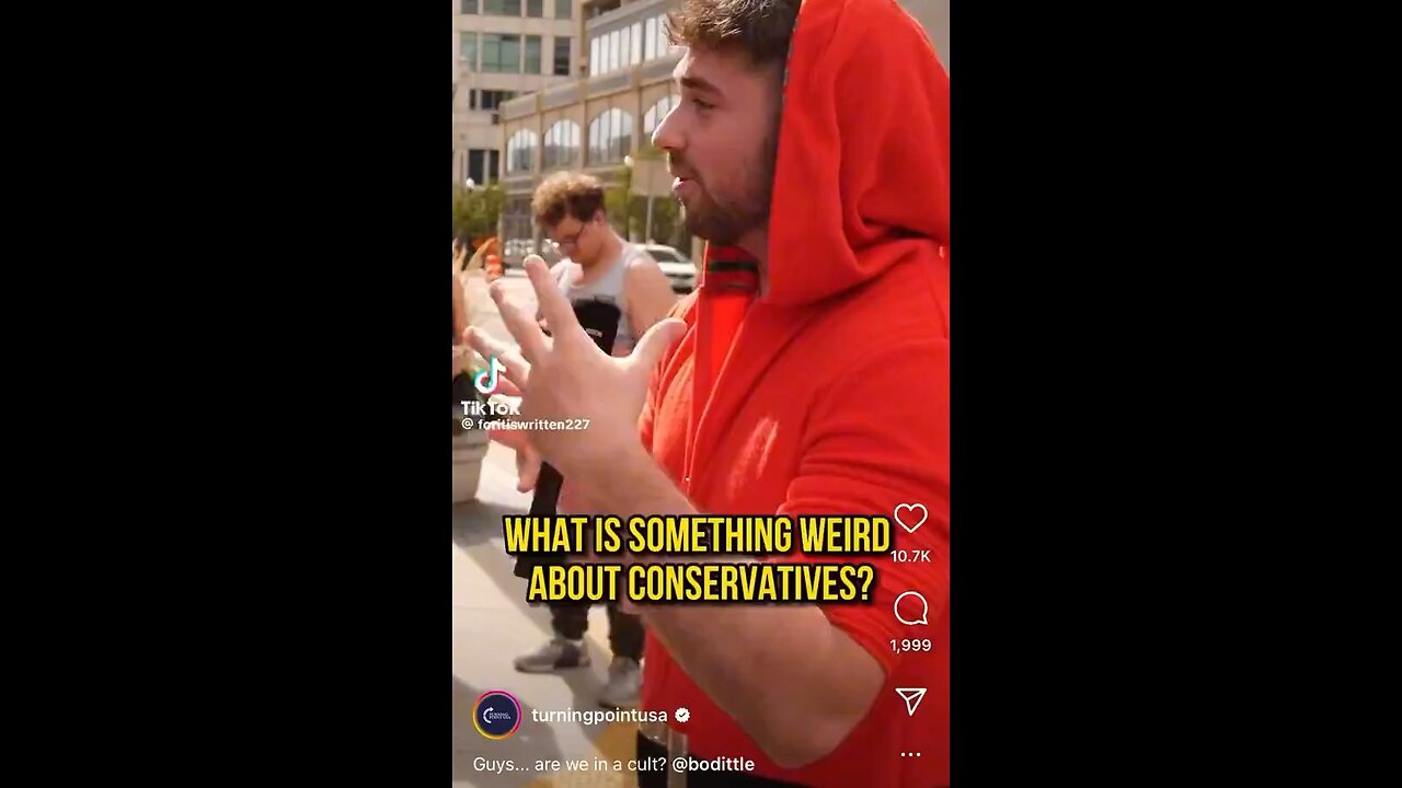 Liberal Calls Conservatives “Cultish”—While in Full Face Paint!
