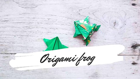 Easy Frog Origami Step-by-Step Guide for Making Adorable Paper Frogs