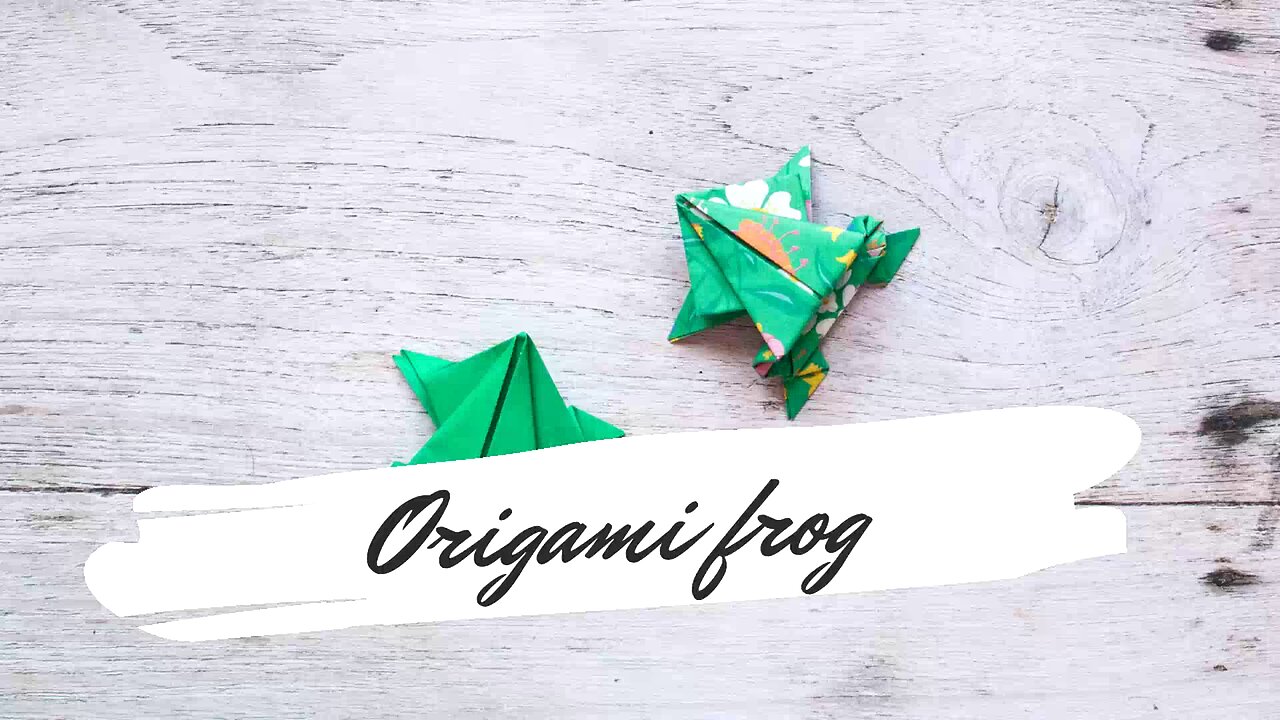 Easy Frog Origami Step-by-Step Guide for Making Adorable Paper Frogs