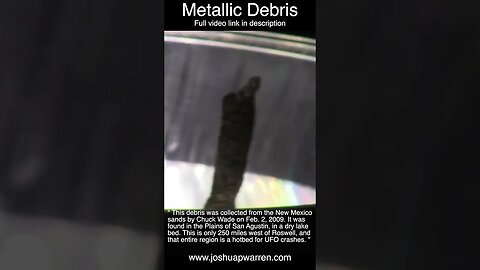 UFO Crash Debris? See Link in Description to See What Joshua P Warren's up to with Lauren and Jason