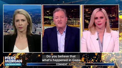 Gaza Summed Up Perfectly in 2 Minutes While a Stunned Piers Morgan Sits in Silence