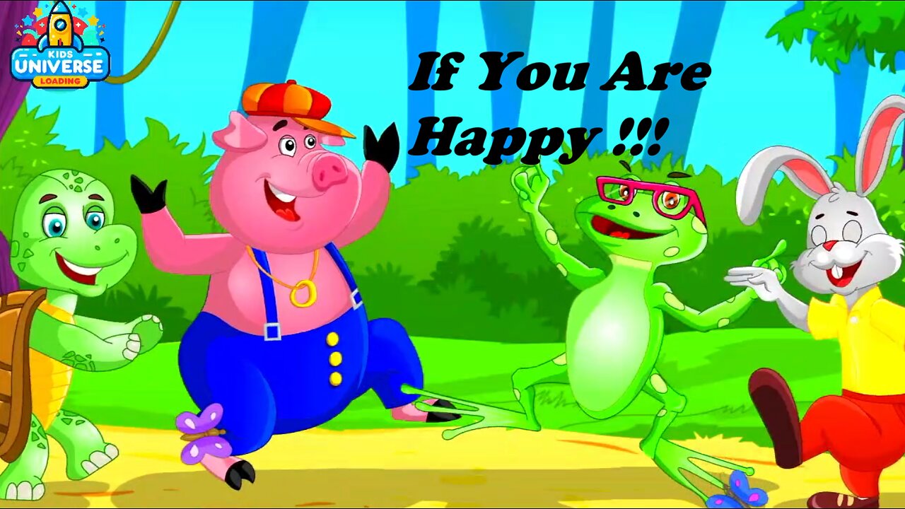 If you are Happy - Kids Nursery Rhymes