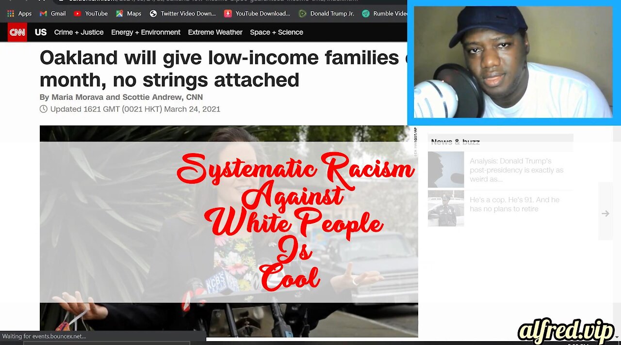 Alfred Speaks On Oakland Giving Out Free Money Based On Race