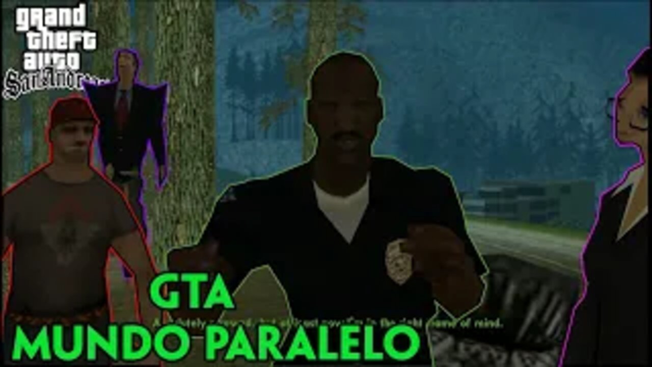 GTA San Andreas: Tá tudo DESCOORDENADO nesse GTA MUNDO PARALELO...? (SA)
