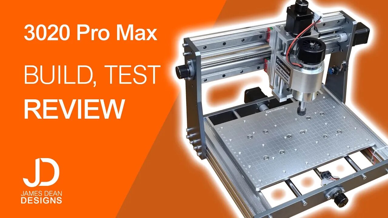 3020 Pro Max CNC Metal Engraver by Sainsmart Genmitsu - Build, test and review
