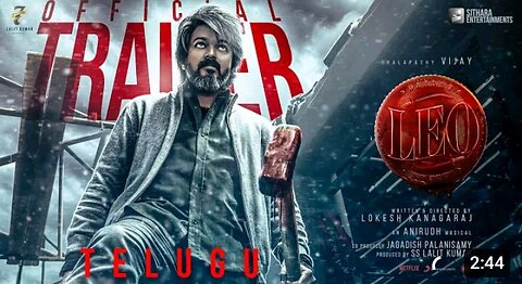 LEO - Official Trailer (Telugu) | Thalapathy Vijay | Lokesh Kanagaraj | Anirudh Ravichander