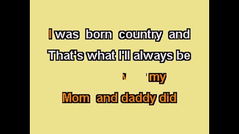 TU040 10 Alabama Born Country