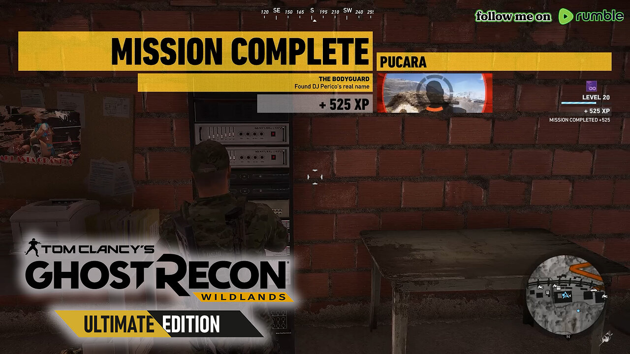 Ghost Recon Wildlands - Mission 1 - PUCARA - [ THE BODYGUARD ]