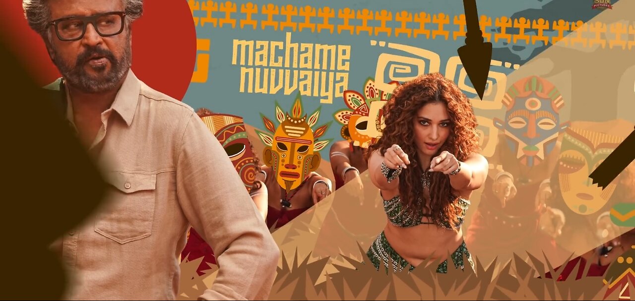 TAMANNAAH BHATIA AND RAJANI KANT DANCE IN BOLLYWOOD MOVIE