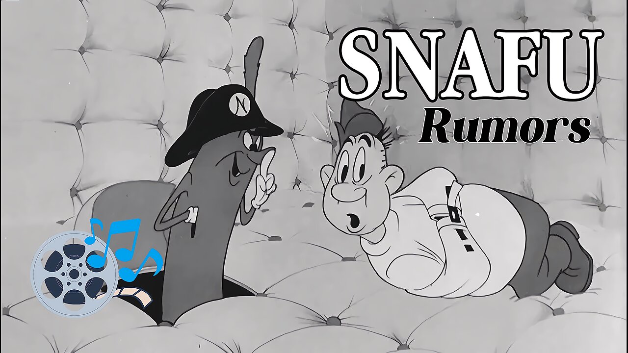Snafu Rumors (HD) | Classic Adults Cartoons