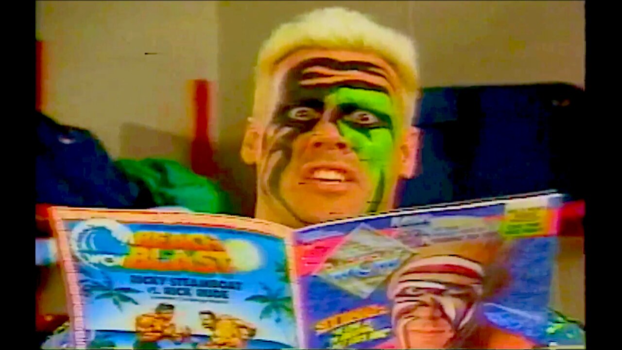 90's WCW Wrestling and Commercials from November 20th, 1993 TBS