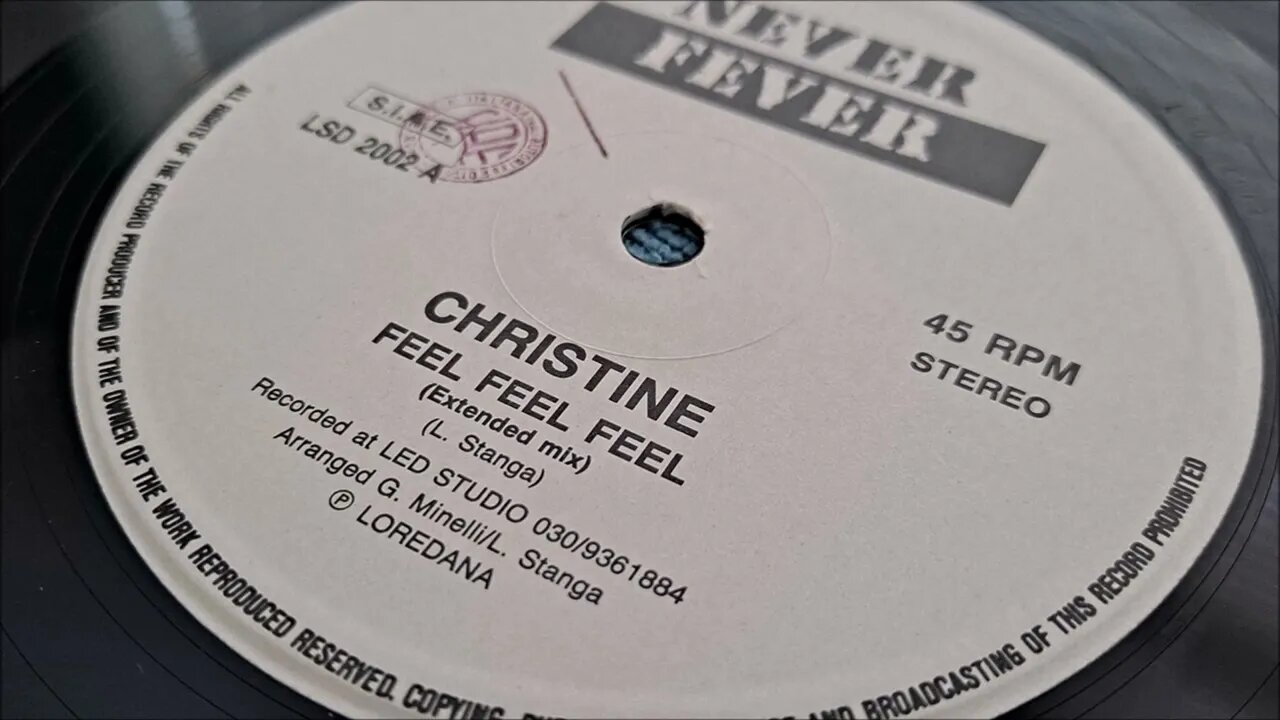Christine - Feel Feel Feel (Extended Mix)