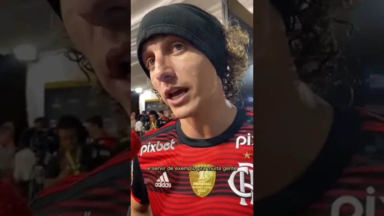 DAVID LUIZ FALANDO SOBRE O ANDRÉAS PEREIRA