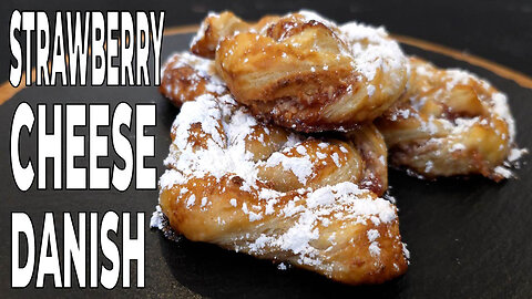 STRAWBERRY CHEESE DANISHES