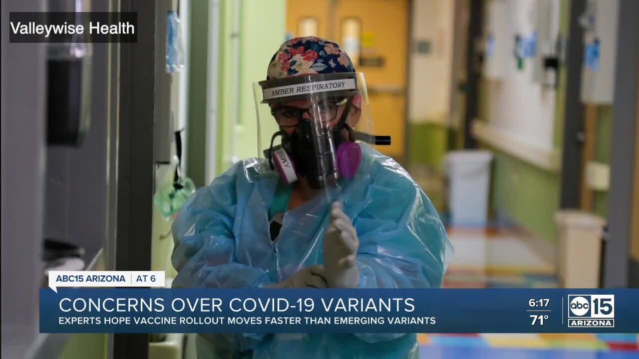 Concerns over COVID-19 variants