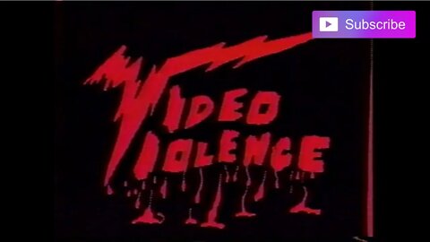 VIDEO VIOLENCE (1987) Trailer [#videoviolence #videoviolencetrailer]