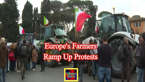 Europe's farmers protest against EU measures, rising prices