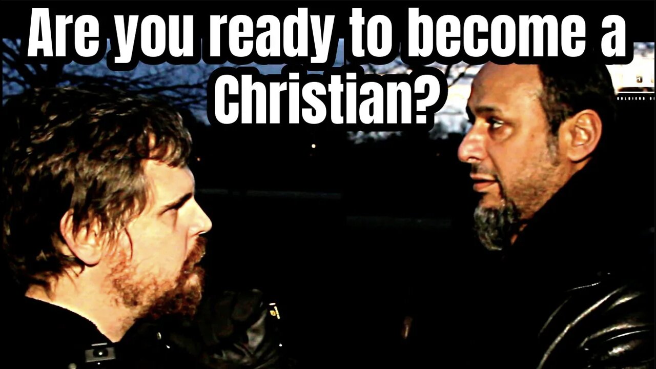 Bob meets Iranian visitor considering Christianity | Speakers Corner