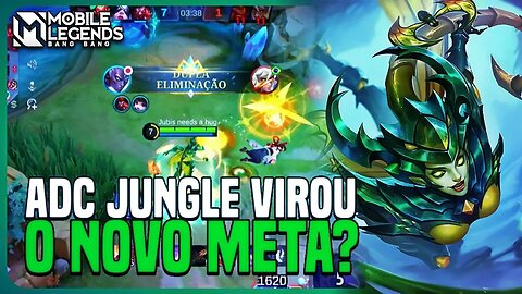 ADC NA JUNGLE É O NOVO META? AMASSANDO DE KARRIE | MLBB