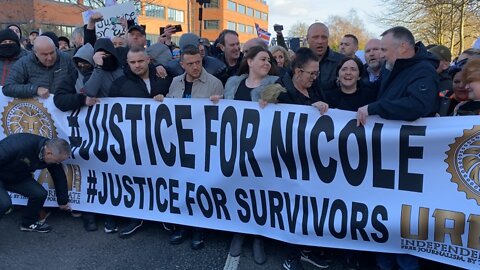 Telford Rally - March Through Streets - 29th Jan 2022