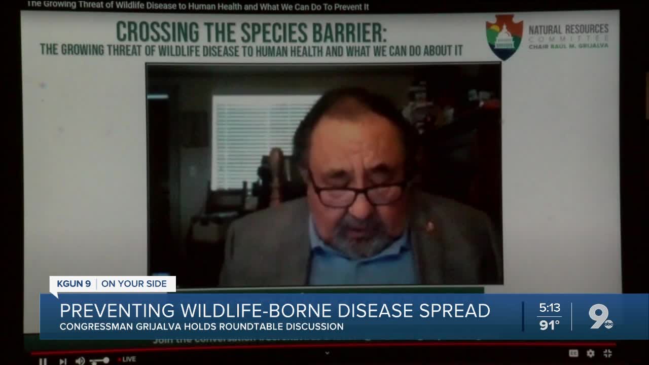 Congressman Raul Grijalva holds roundtable discussion to protect wildlife from diseases