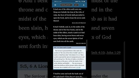 Morning Prayer 183: Revelation 5:5-6