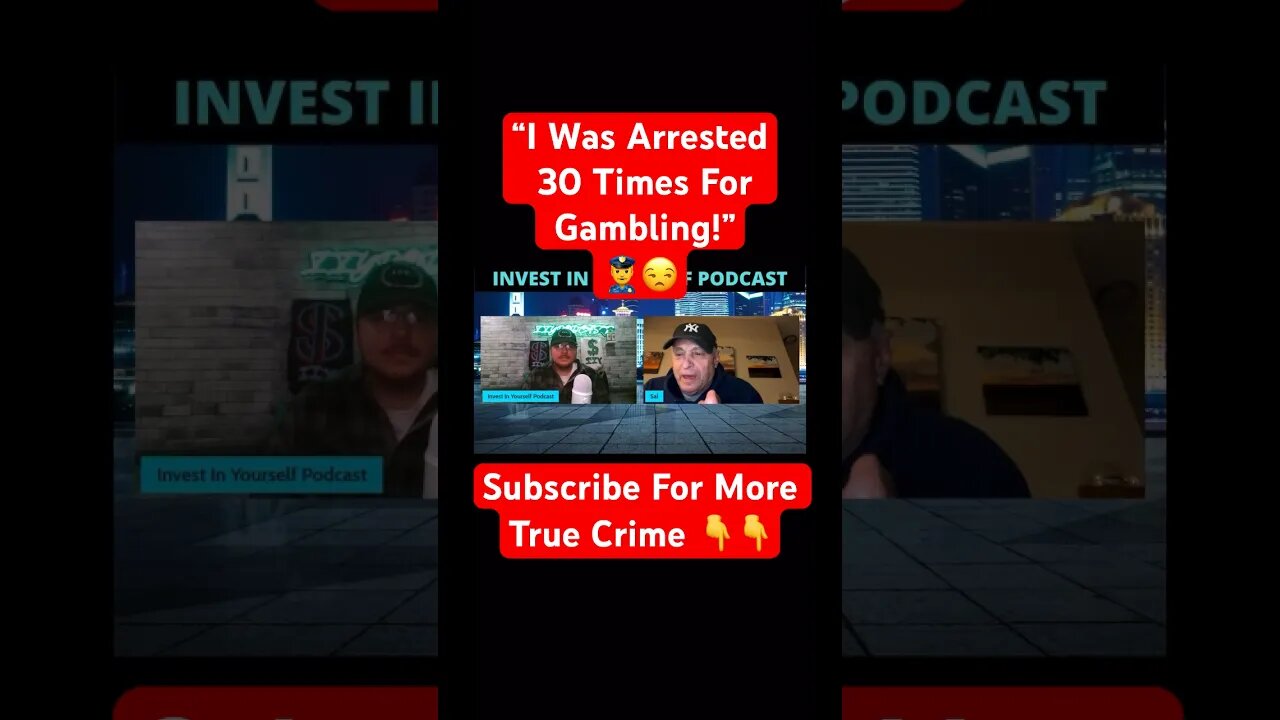Sal Polisi “I Was Arrested 30 Times For Gambling!”👮‍♂️😒 #gambling #sportsbetting #mafia #crime